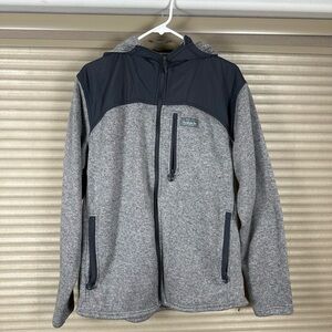 Avalanche Gray Silver Performance Jacket for Active Wear
